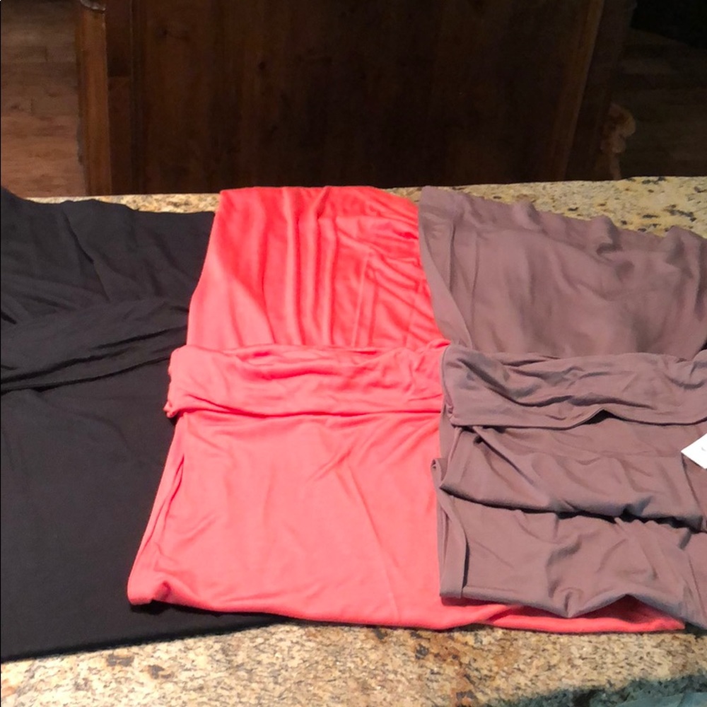 Nordstrom Stem Fold Over Maxi skirt